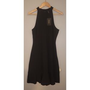 WOOSEA Womens 2XL Sleeveless Halter Neck Bodycon A-Line Cocktail Party Swing